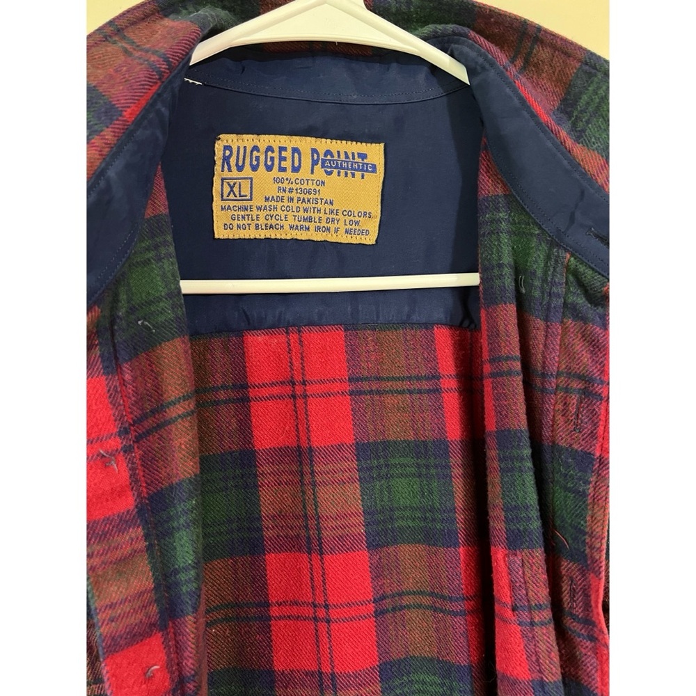 Rugged Point Authentic Button Down Flannel - image 4